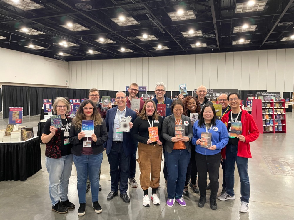 Group of IVP Authors with Books