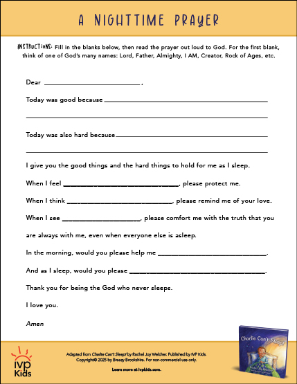 Nighttime prayer