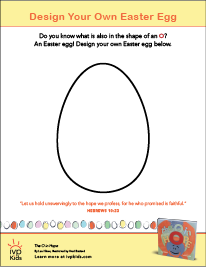The O in Hope Easter Egg Activity