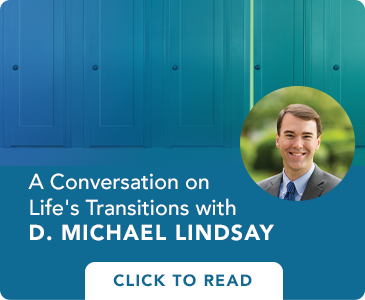 A Conversation on Life's Transitions with D. Michael Lindsay