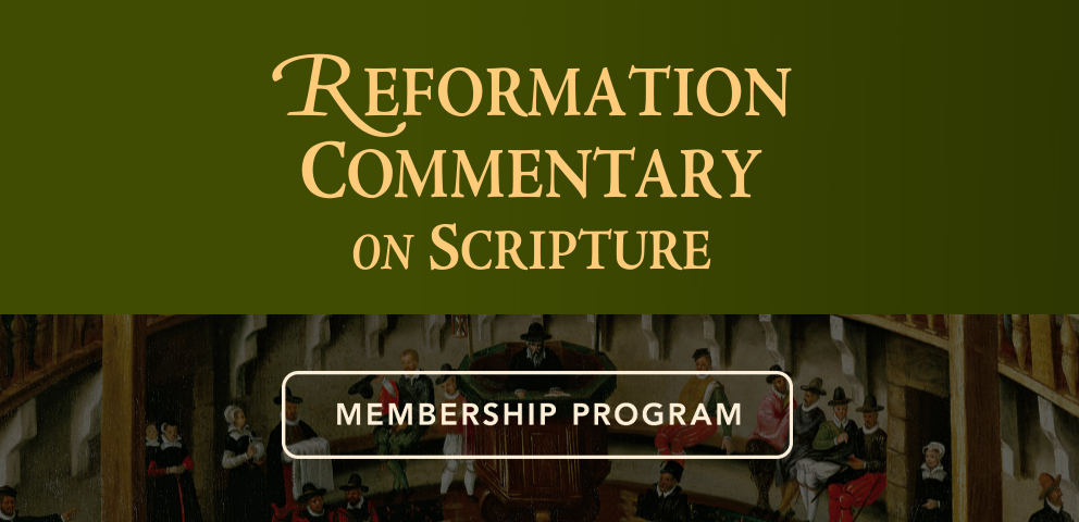 Study Scripture Through the Eyes of the Reformers, One Volume at a Time 