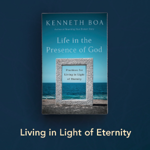 Shaped by Suffering - book cover image "Living in the light of Eternity"