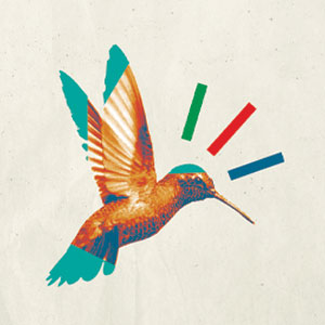 The Gift of Wonder - graphic of colorful hummingbird